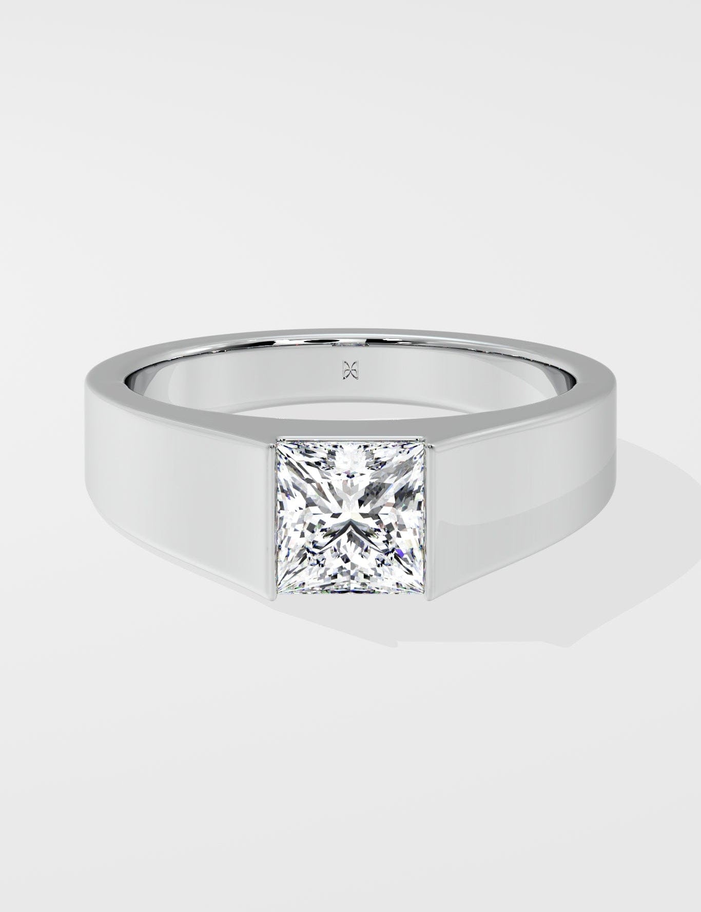 1.5 ct Princess Bar Ring - House Of Quadri