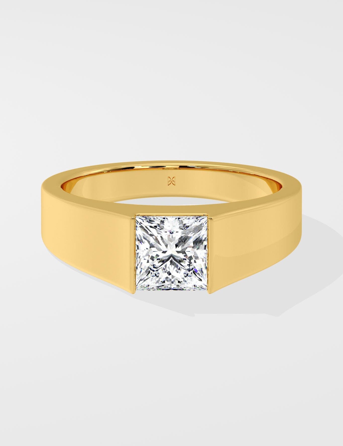 1.5 ct Princess Bar Ring - House Of Quadri