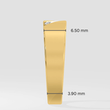 0.50 Ct Angular Baguette Men's Ring