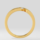 0.50 Ct Angular Baguette Men's Ring
