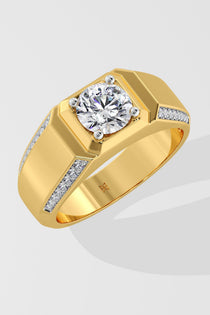 1 Ct Lumen Men's Ring - House of Quadri