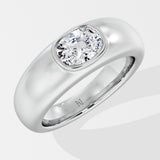 1 ct Oro Cushion Ring