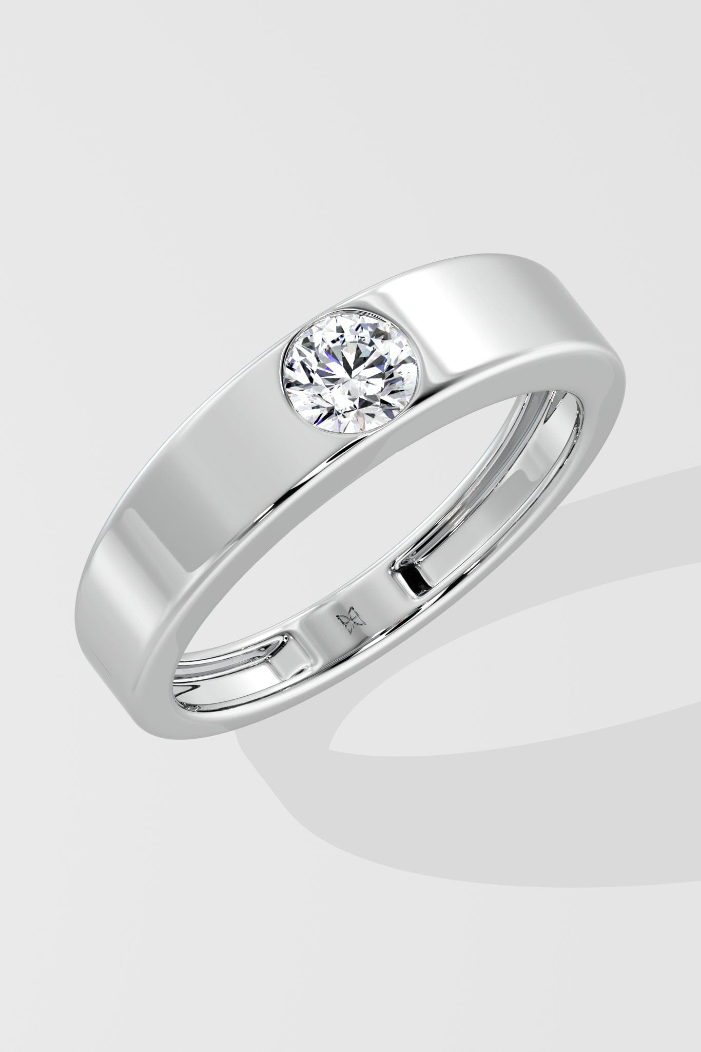 0.50 Ct Classic Men's Band - House Of Quadri