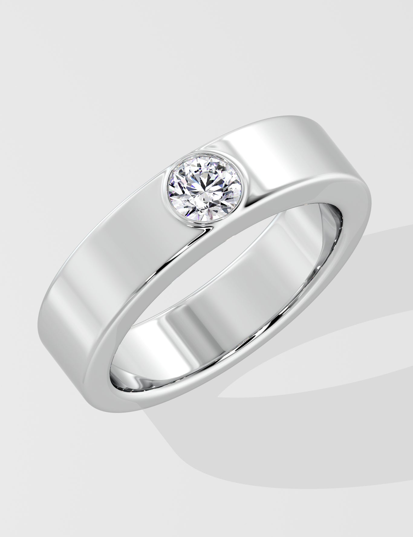 0.50 Ct Classic Men's Band