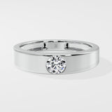 0.50 Ct Classic Men's Band - House Of Quadri