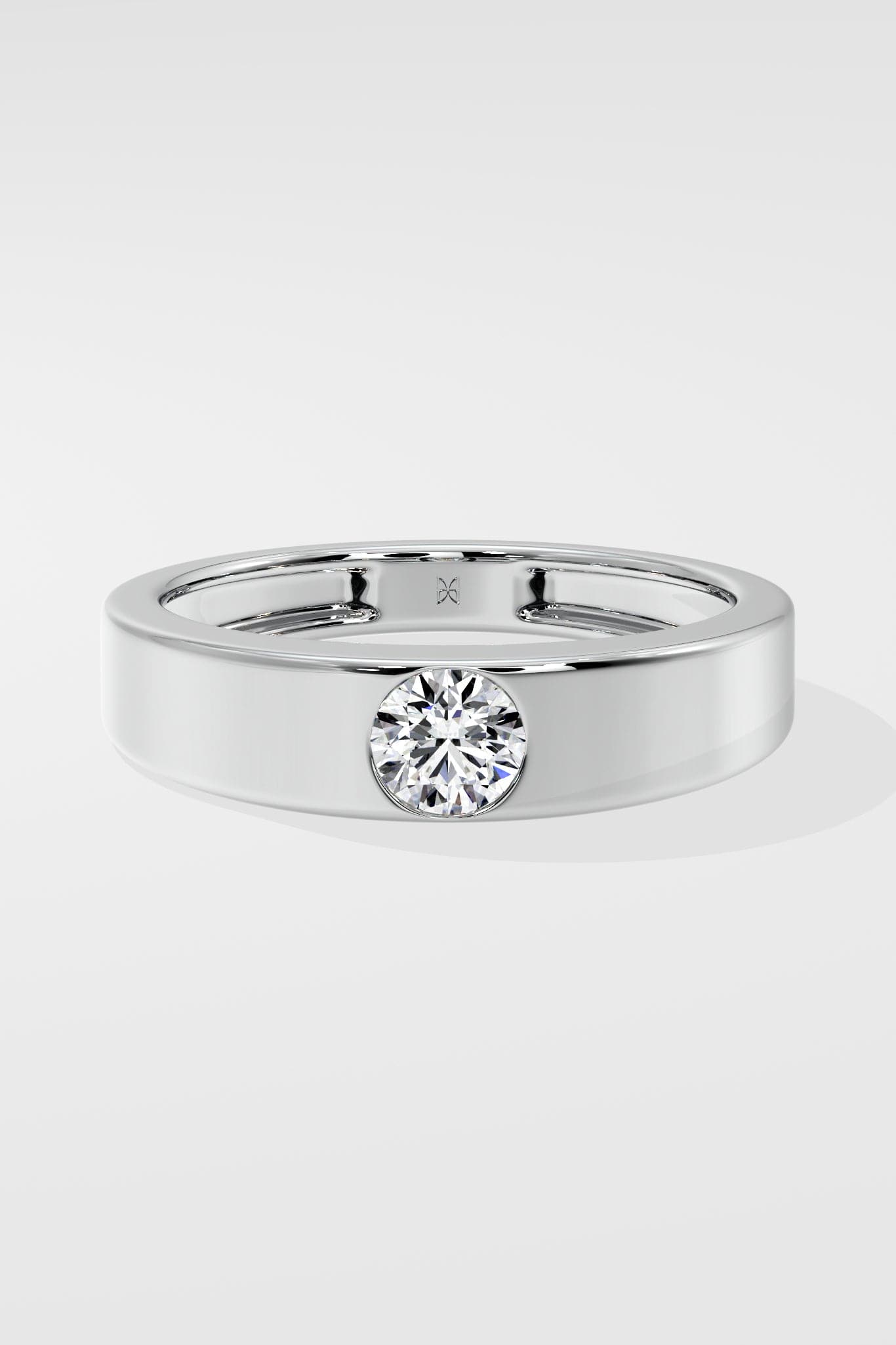 0.50 Ct Classic Men's Band - House Of Quadri