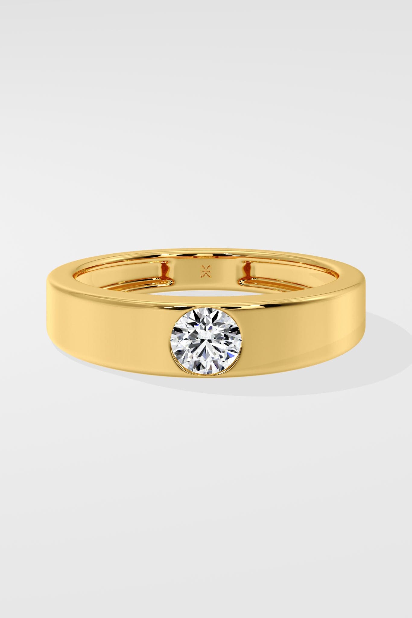 0.50 Ct Classic Men's Band - House Of Quadri