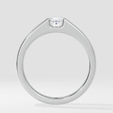 1.5 Ct Emerald Meridian Men's Ring