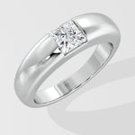 1 Ct Princess Dome Diamond Ring - House of Quadri