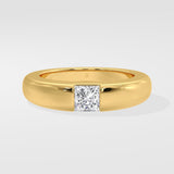 1 Ct Princess Dome Diamond Ring