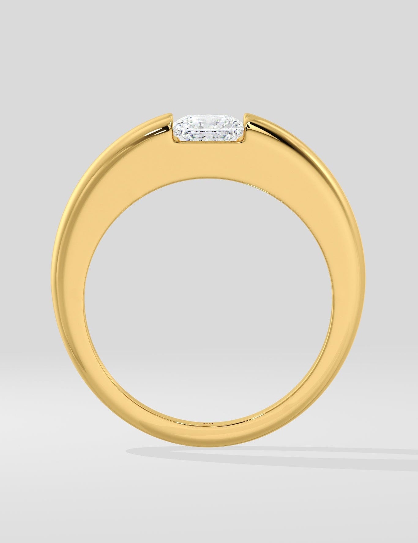 1 Ct Princess Dome Diamond Ring - House of Quadri