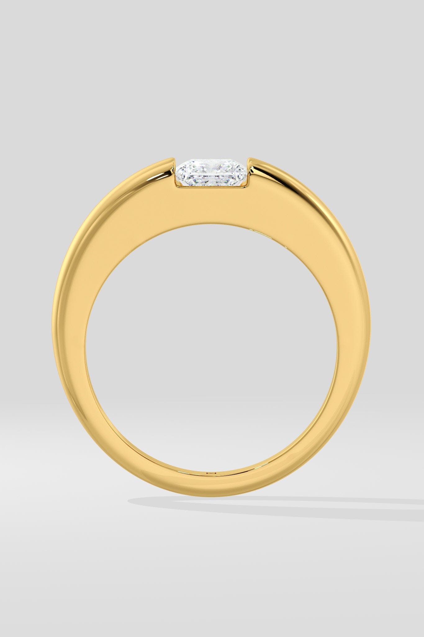 1 Ct Princess Dome Diamond Ring - House of Quadri