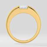 1 Ct Princess Dome Diamond Men's Ring