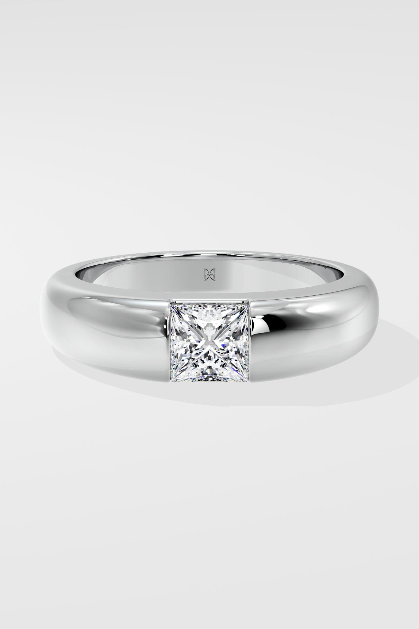 1 Ct Princess Dome Diamond Ring - House of Quadri