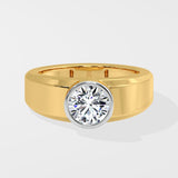 1 Ct Magnus Bezel Men's Ring