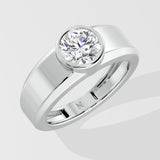 1 Ct Magnus Bezel Men's Ring