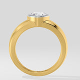 1 Ct Magnus Bezel Men's Ring