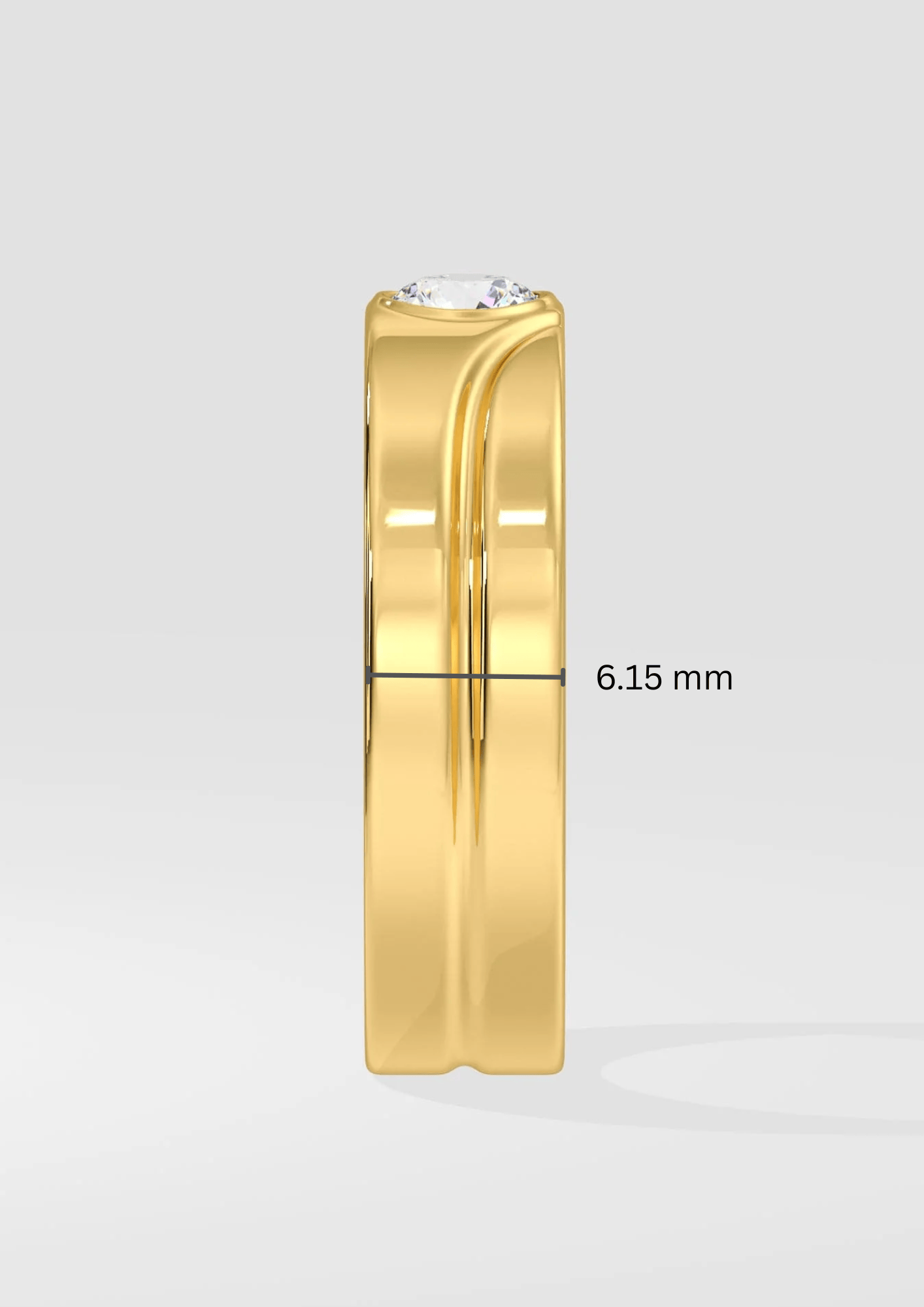 0.50 Ct Contour Men's Ring - House Of Quadri