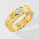 0.50 Ct Contour Men's Ring