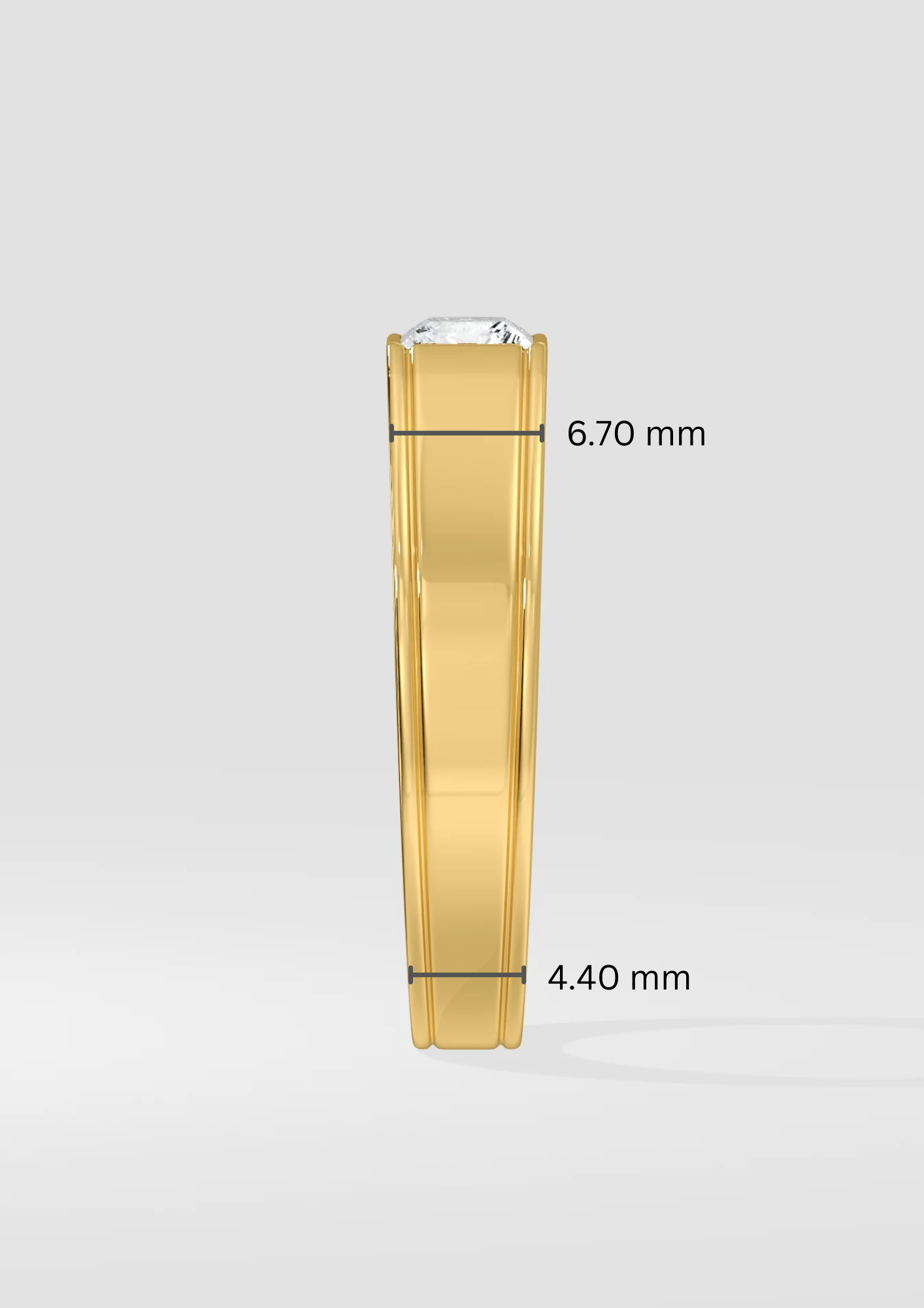 1 Ct Prismor Men's Ring - House of Quadri