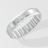 Furrow Men's Platinum Band