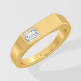 0.50 Ct Emra Tablet Men's Ring