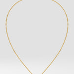 1 ct Bezel Solitaire Necklace - House Of Quadri