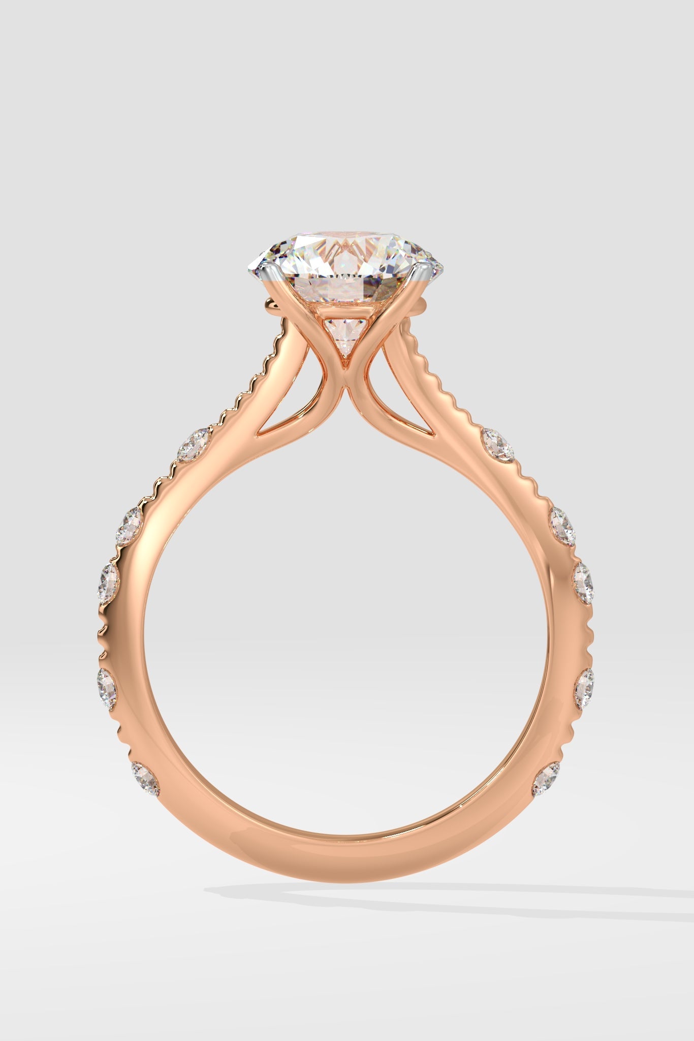 Stellar Spaced Solitaire Ring - House Of Quadri