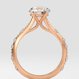 1.25 ct Spaced Solitaire Diamond Ring