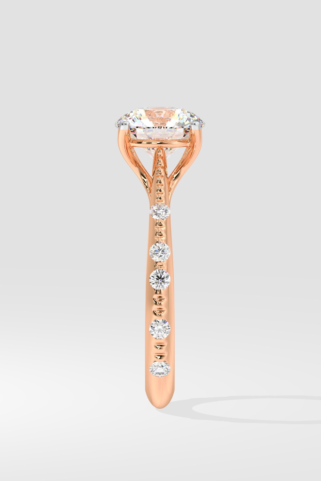 Stellar Spaced Solitaire Ring - House Of Quadri