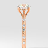 1.25 ct Spaced Solitaire Diamond Ring
