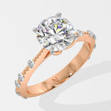 1.25 ct Spaced Solitaire Diamond Ring