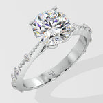 1.25 ct Spaced Solitaire Ring - House Of Quadri