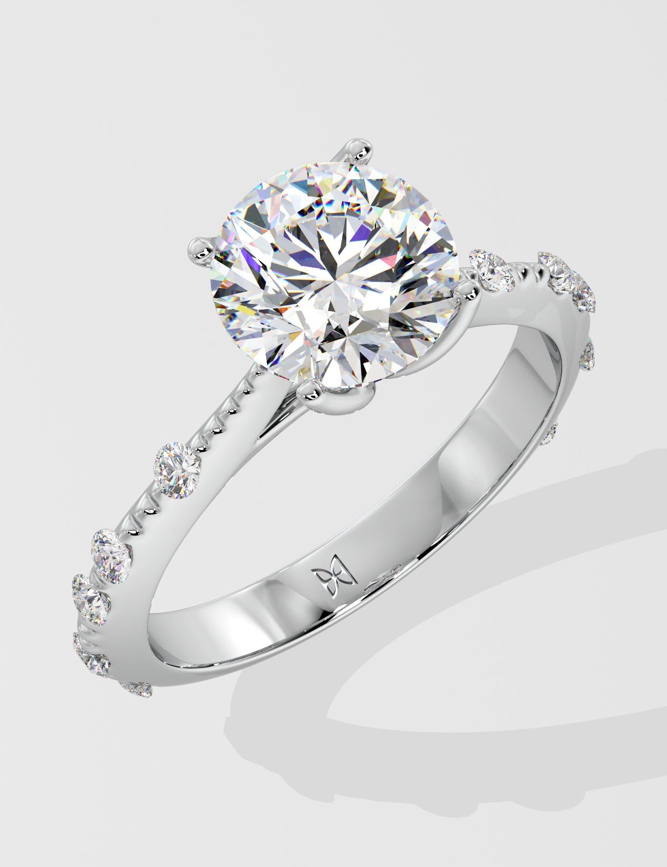 1.25 ct Spaced Solitaire Ring - House Of Quadri