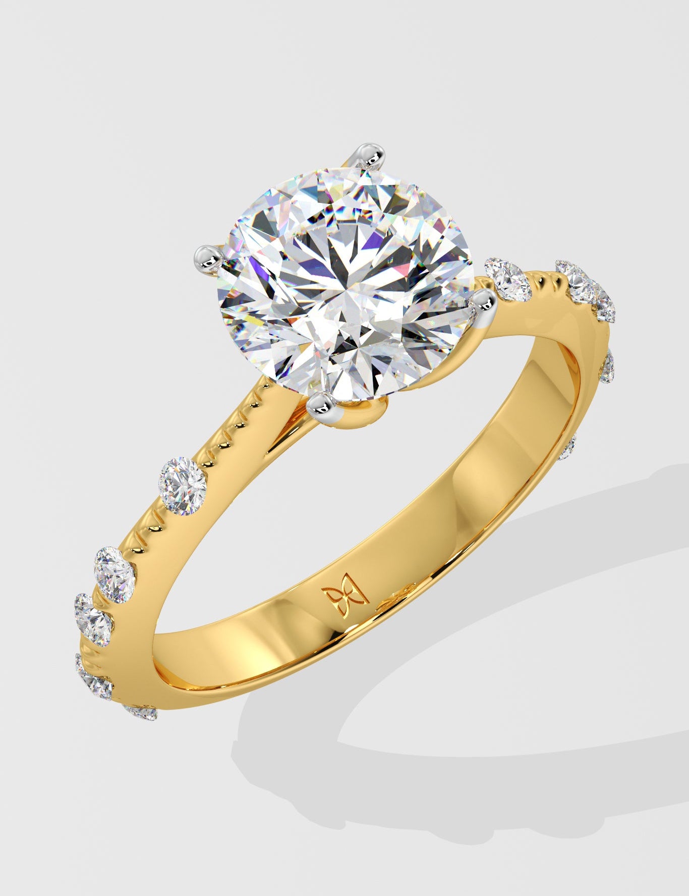 1.25 ct Spaced Solitaire Ring - House Of Quadri