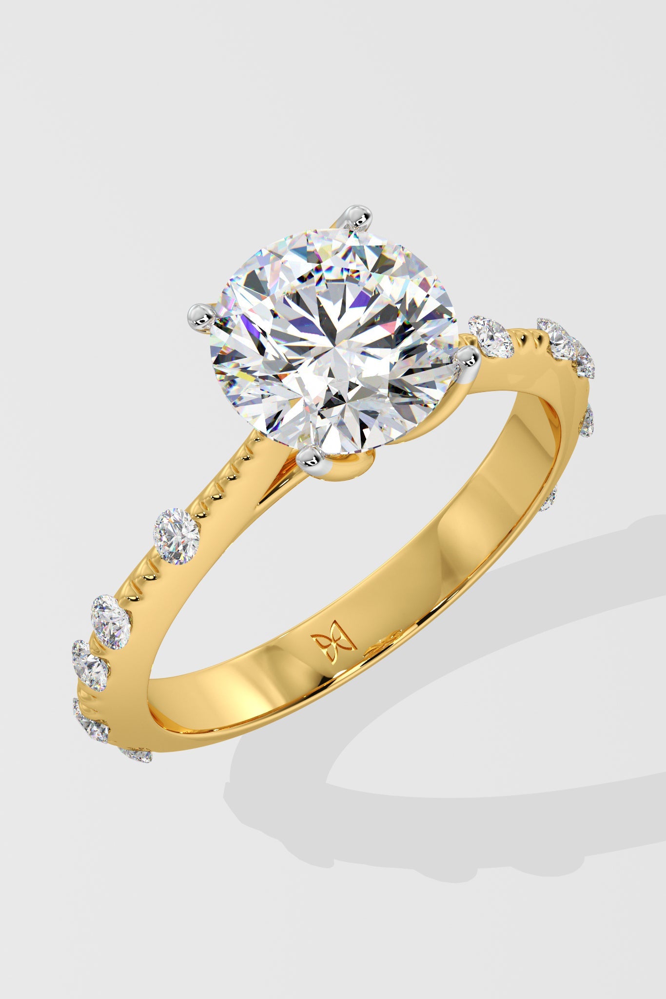 1.25 ct Spaced Solitaire Ring - House Of Quadri