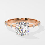 1.25 ct Spaced Solitaire Diamond Ring