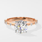 Stellar Spaced Solitaire Ring - House Of Quadri