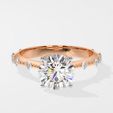 Stellar Spaced Solitaire Ring - House Of Quadri