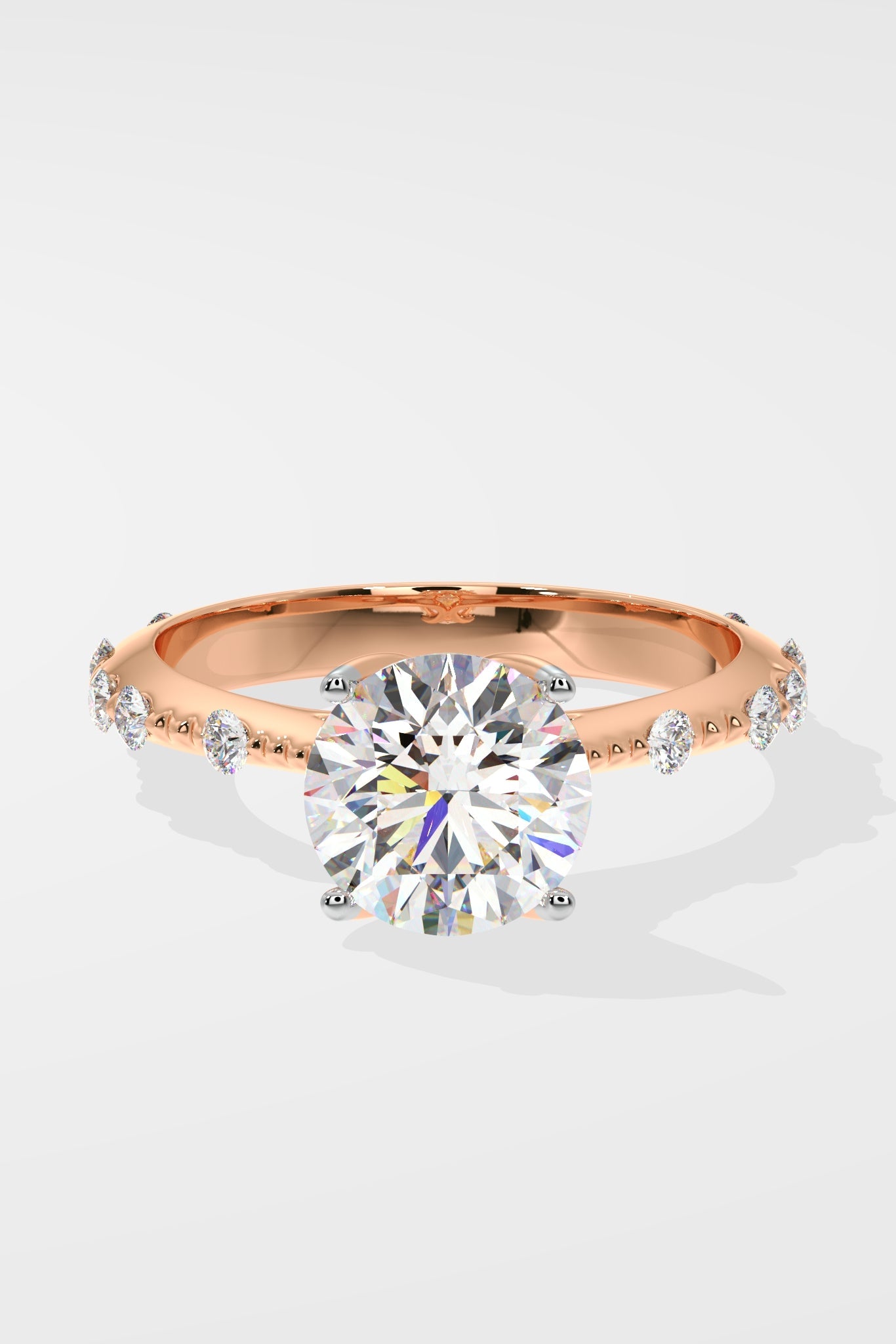 Stellar Spaced Solitaire Ring - House Of Quadri