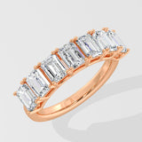 Emra Half Eternity Diamond Band - House of Quadri