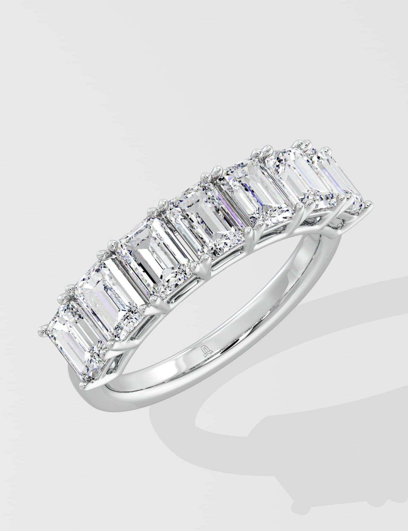 Emra Half Eternity Diamond Band - House of Quadri