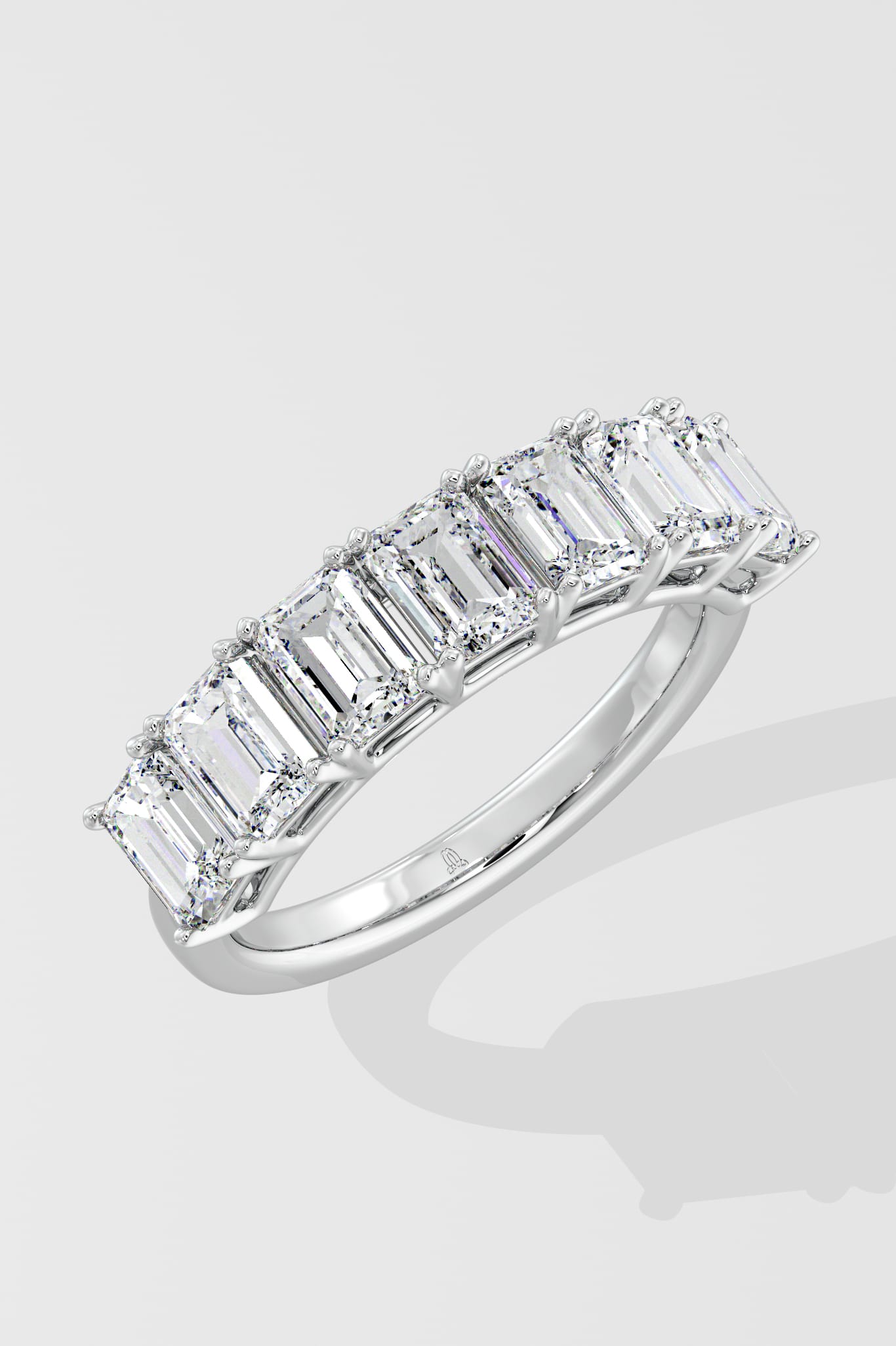 Emra Half Eternity Diamond Band - House of Quadri