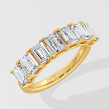 Emra Half Eternity Diamond Band - House of Quadri