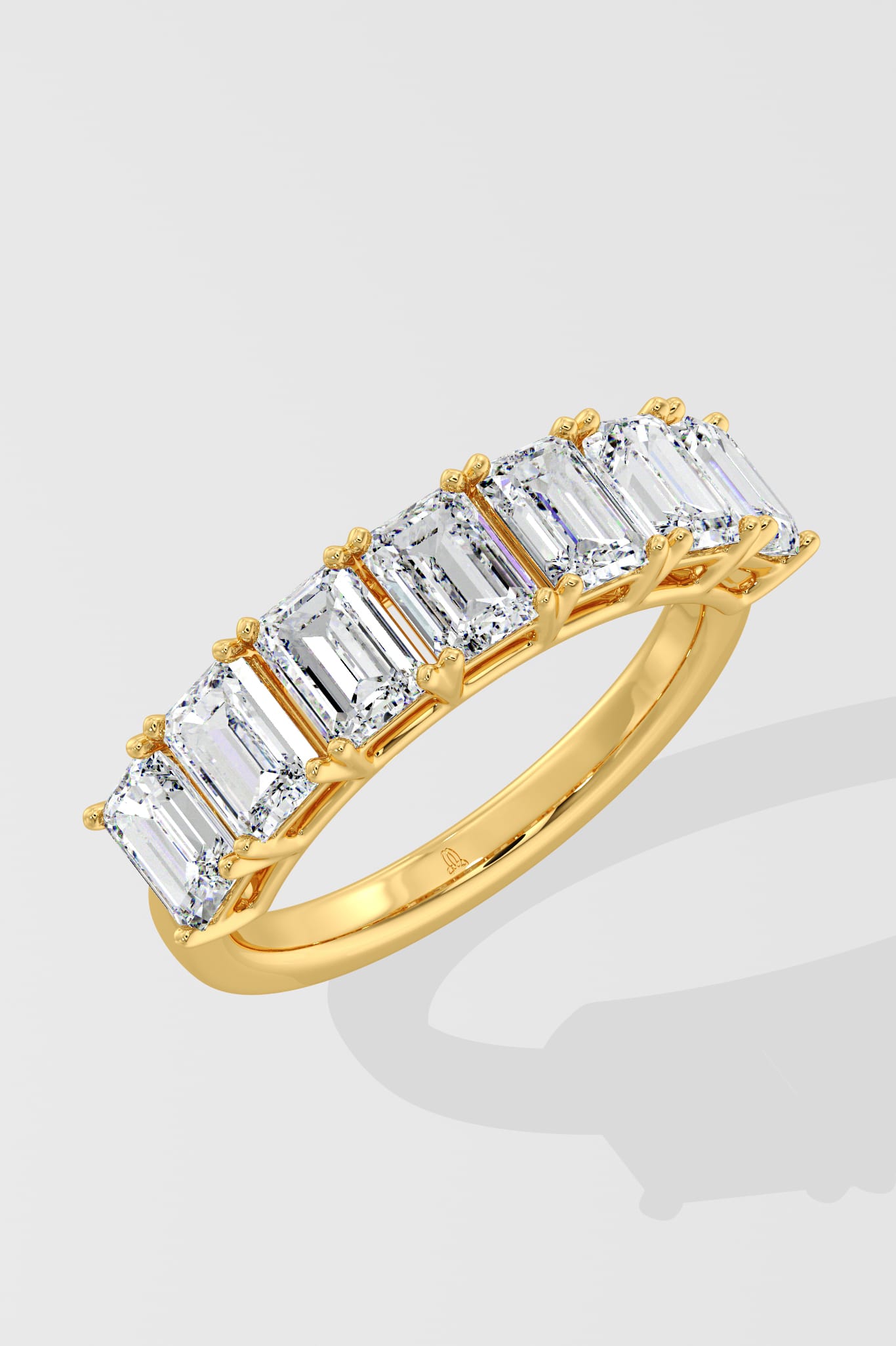 Emra Half Eternity Diamond Band - House of Quadri