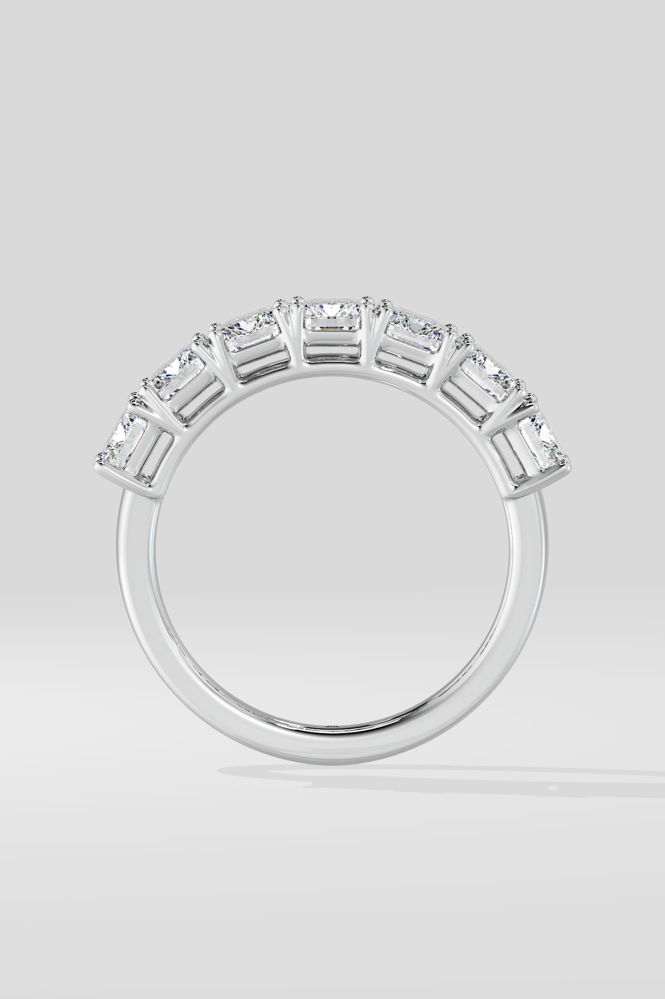 Emra Half Eternity Diamond Band - House of Quadri