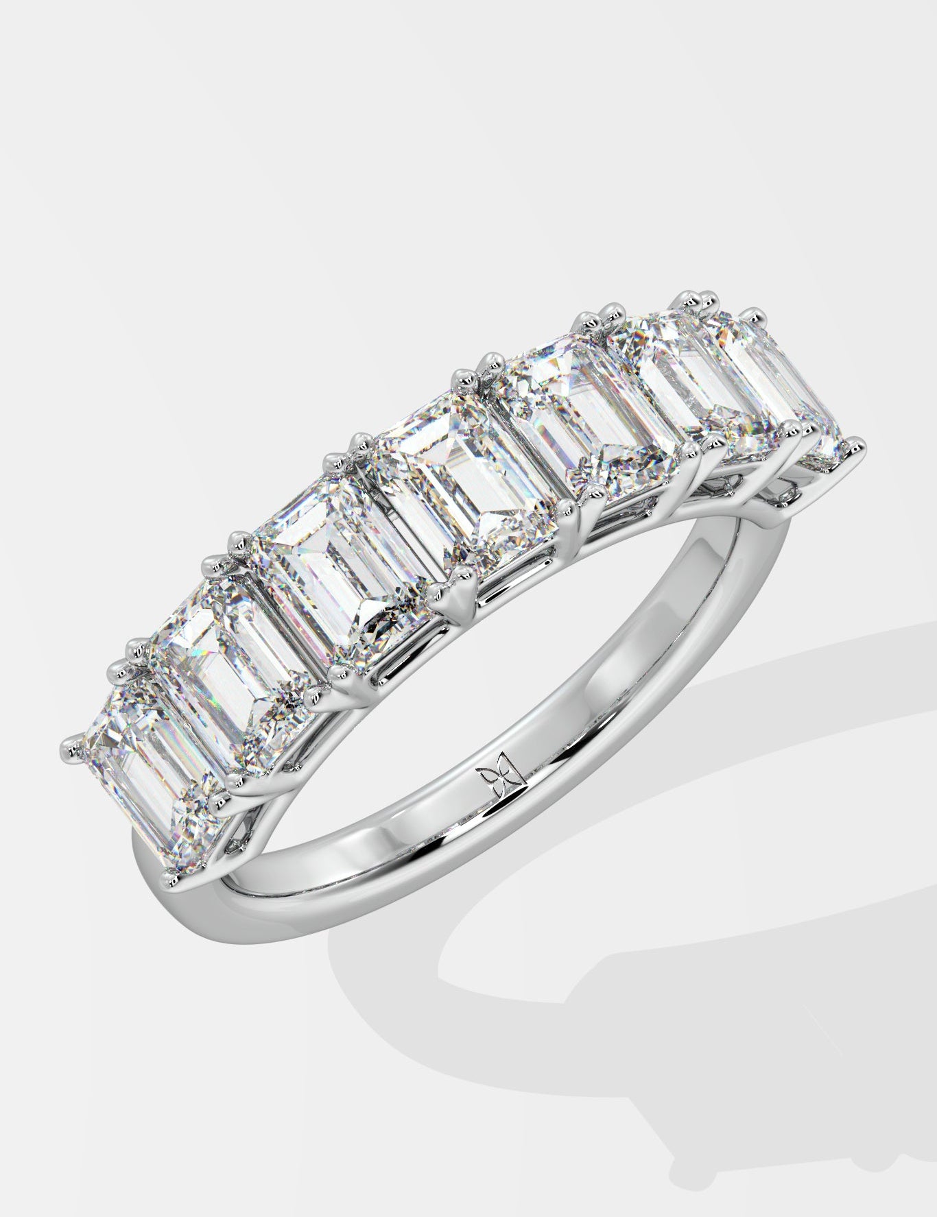 Emra Half Eternity Band - House Of Quadri