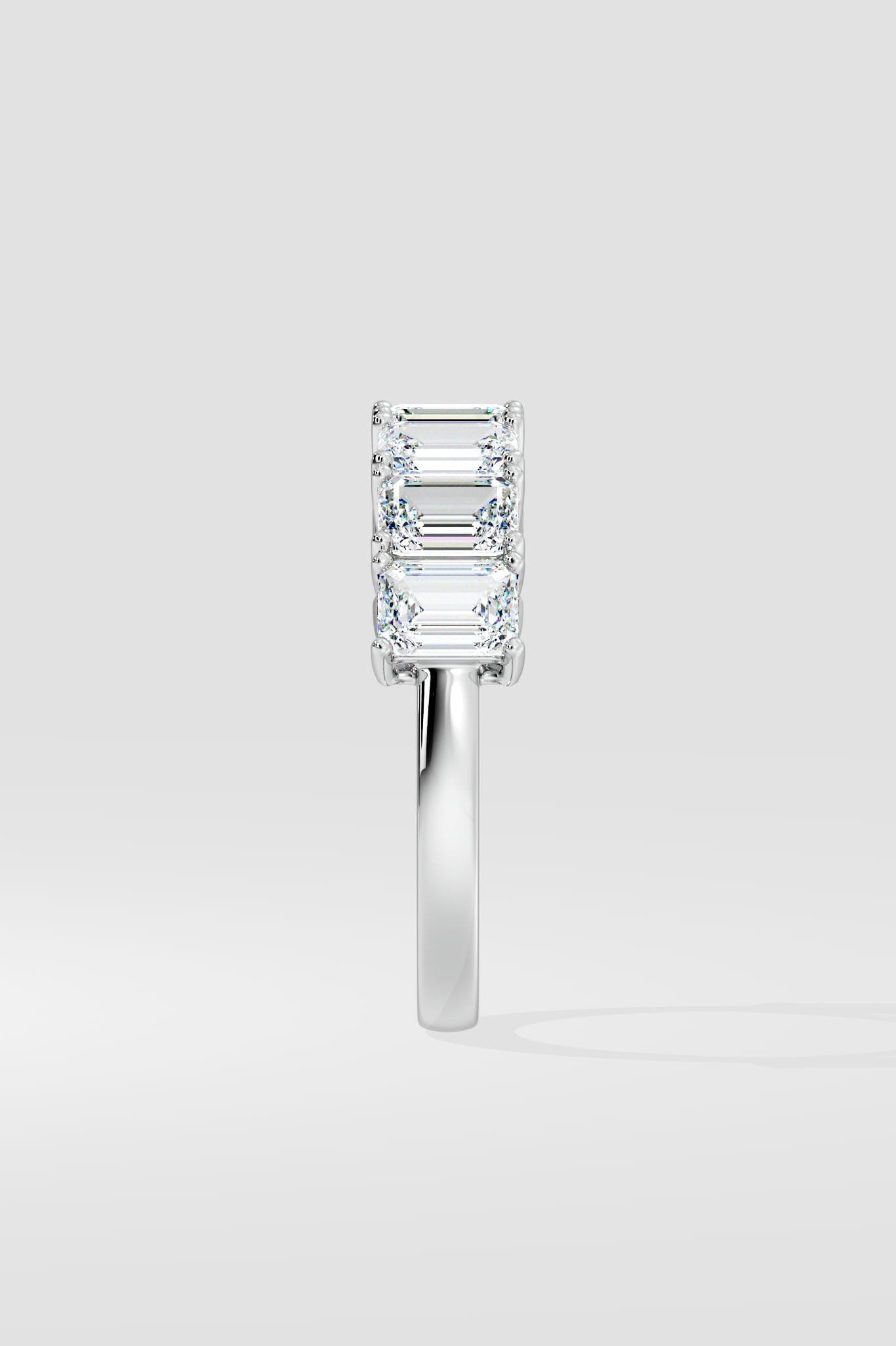 Emra Half Eternity Diamond Band - House of Quadri