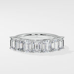 Emra Half Eternity Diamond Band - House of Quadri