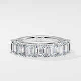 Emra Half Eternity Diamond Band - House of Quadri
